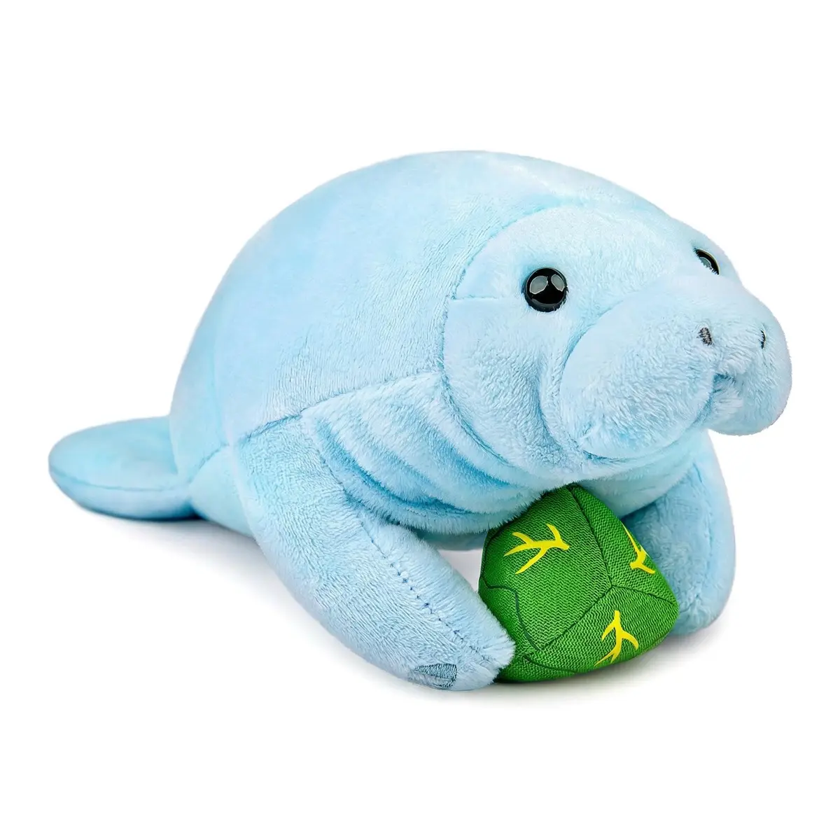 Frankiezhou Home Manatee Plush Toy - Blue 7 inch | Realistic Marine Animal Plush Gift for Kids - main product image