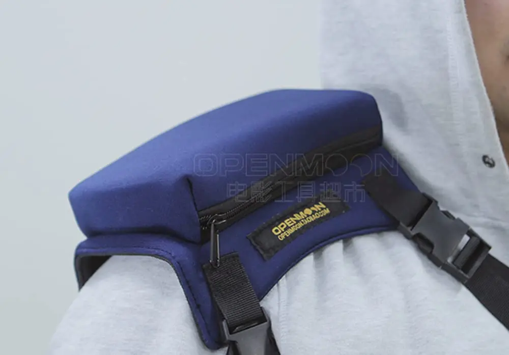 OPENMOON Camera Comfort Cushion, Blue | Adjustable Shoulder Pad for Support & Pain Relief - view 9