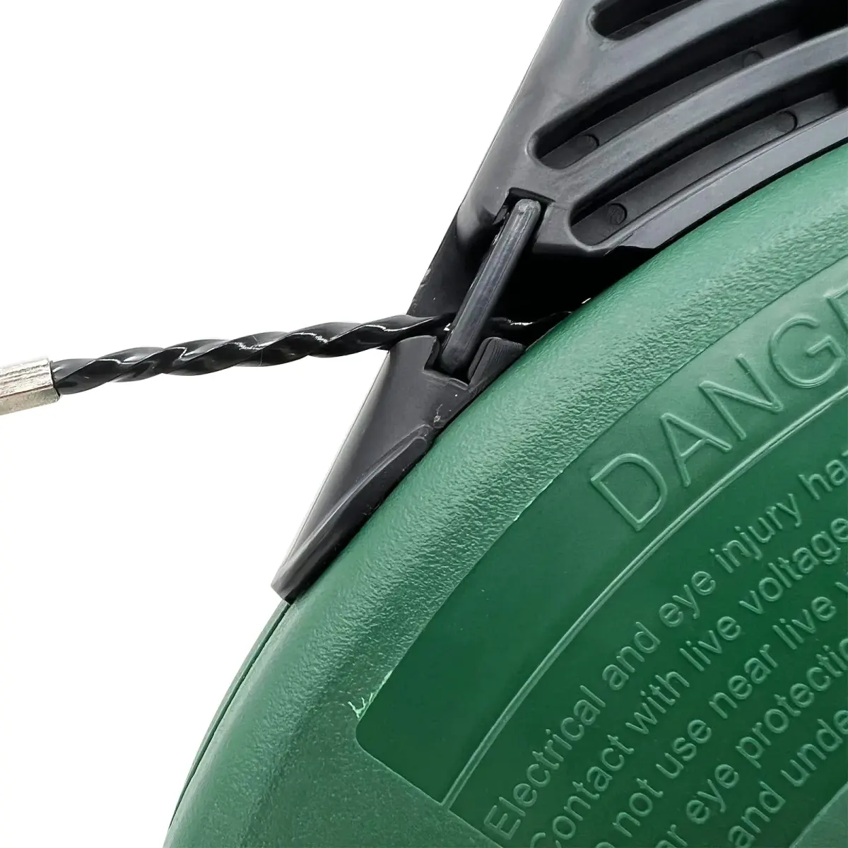 VGongTech 100ft (30.48m) PET Fish Tape Reel Kit | Non-Conductive Wire Puller for Walls & Conduits - view 3