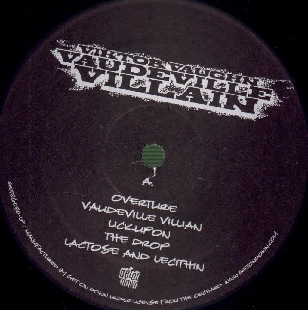GET ON DOWN Vaudeville Villain Viktor Vaughn Double LP | 180g Black Vinyl - view 3