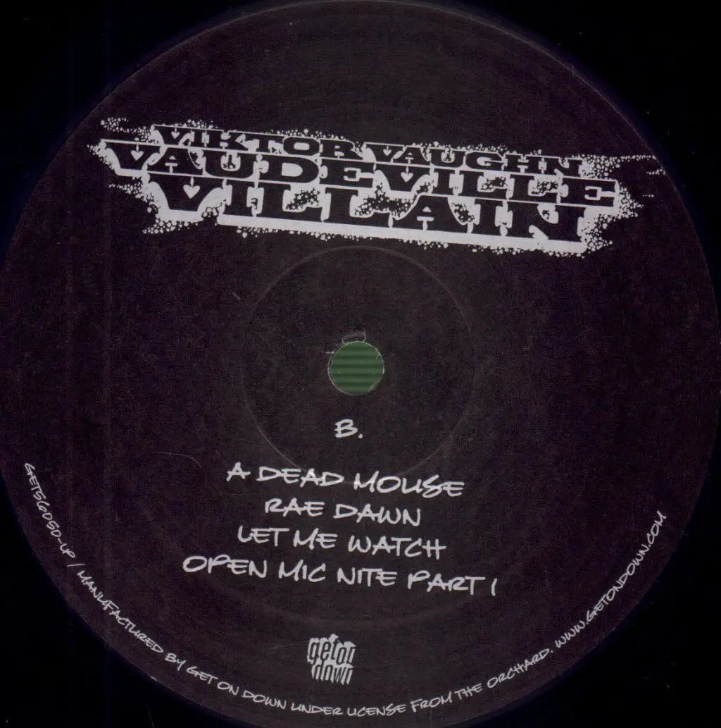 GET ON DOWN Vaudeville Villain Viktor Vaughn Double LP | 180g Black Vinyl - view 4