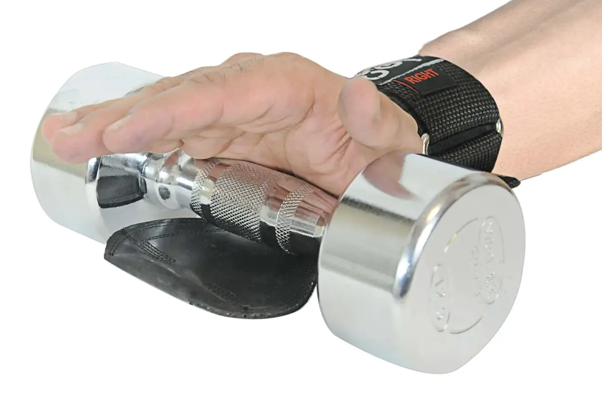 Cobra Grips FIT Corn BM Leather Weight Lifting Gloves with Wrist Wraps - 4.25-7.0" Wrist - view 4