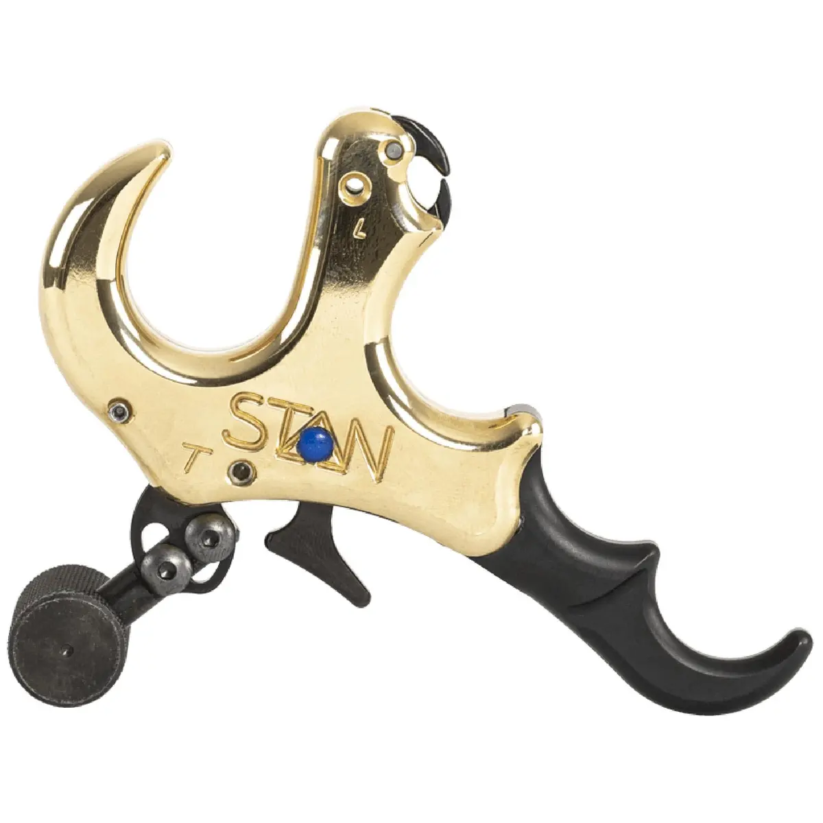 Stan OnneX Thumb Archery Release – Modular Trigger with Zero Travel, Adjustable Tension, 3 & 4 Finger Options, Heavy Metal, L - view 4
