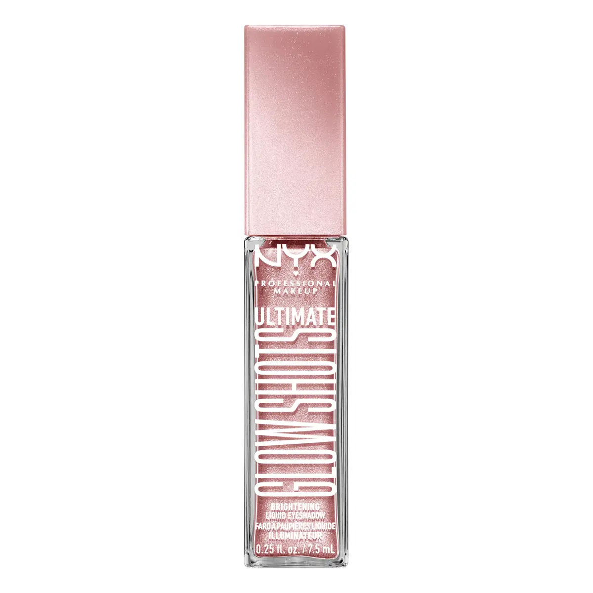 NYX PROFESSIONAL MAKEUP Ultimate Glow Shots Liquid Eyeshadow Grapefruit Glow 7.39ml (0.25 Fl Oz) | Shimmer with Vitamin C - view 9