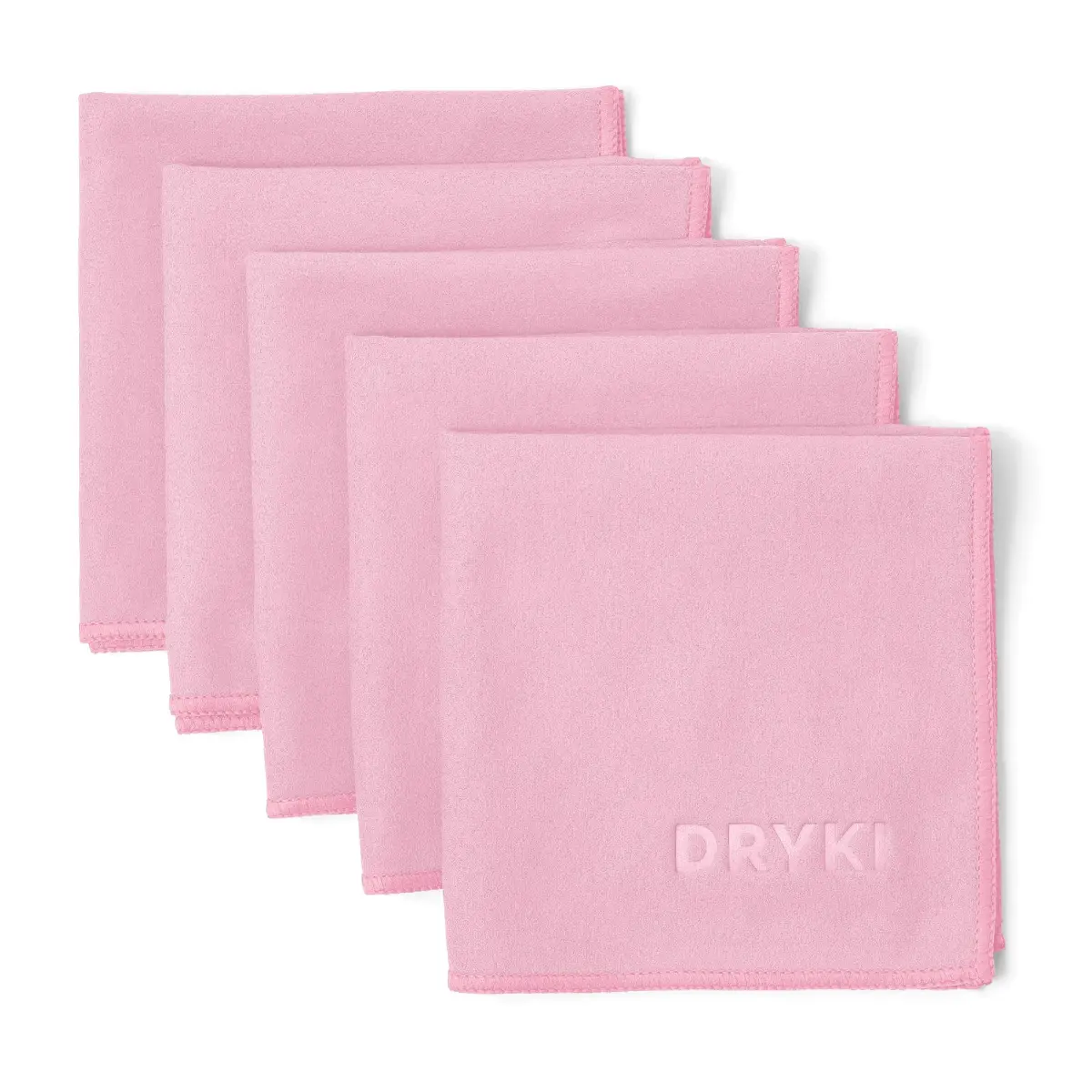 DRYKI Microfiber Sweat Towels 25cm x 25cm (10" x 10") | Quick Dry, Super Absorbent, Odor-Resistant - main product image