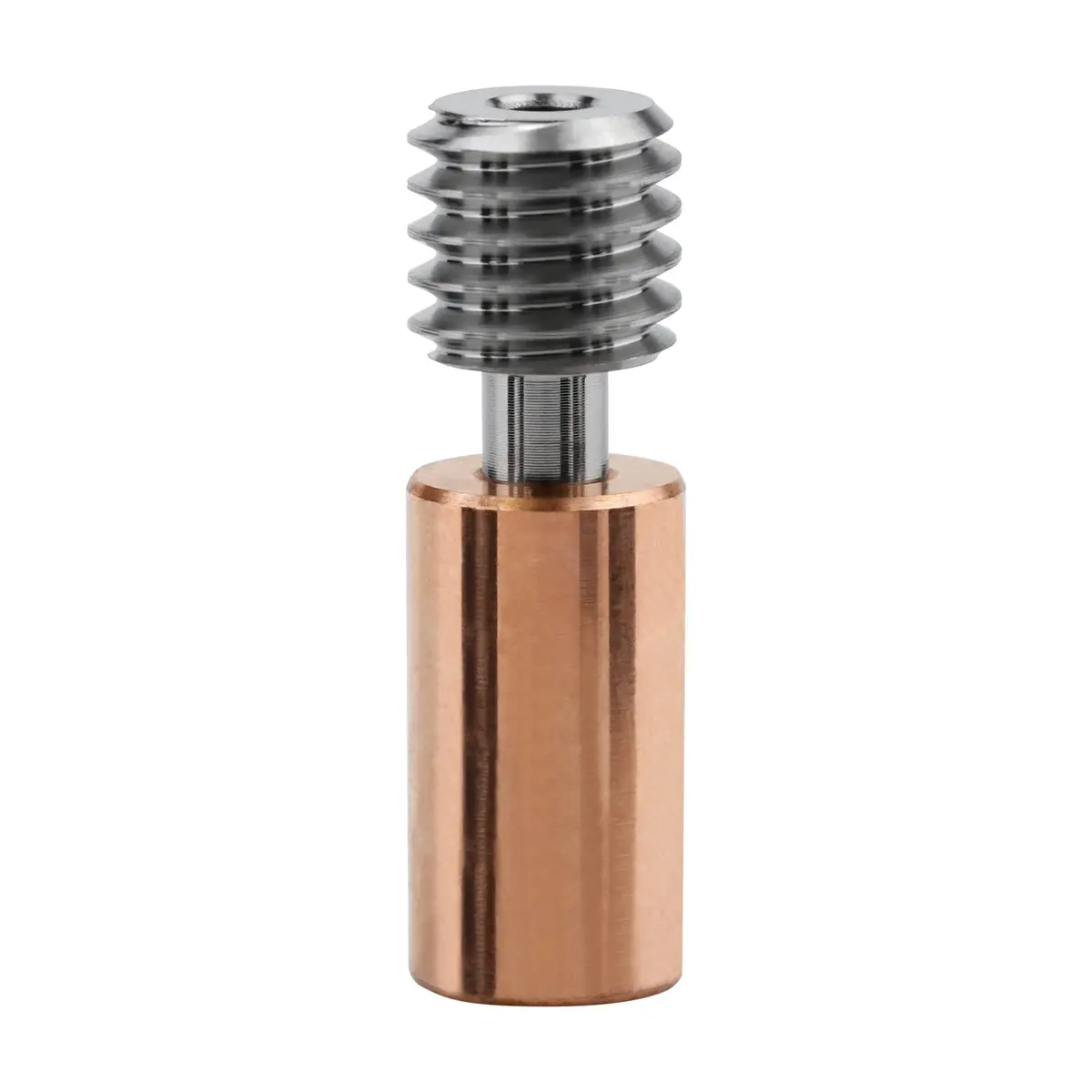 POLISI3D Sprite Extruder Pro Upgrade Bimetal Heatbreak 6mm OD | High Temp 500C Copper Titanium Alloy Throat Tube - main product image