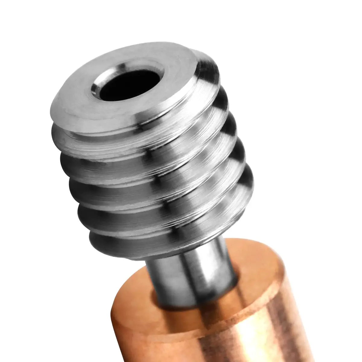 POLISI3D Sprite Extruder Pro Upgrade Bimetal Heatbreak 6mm OD | High Temp 500C Copper Titanium Alloy Throat Tube - view 4