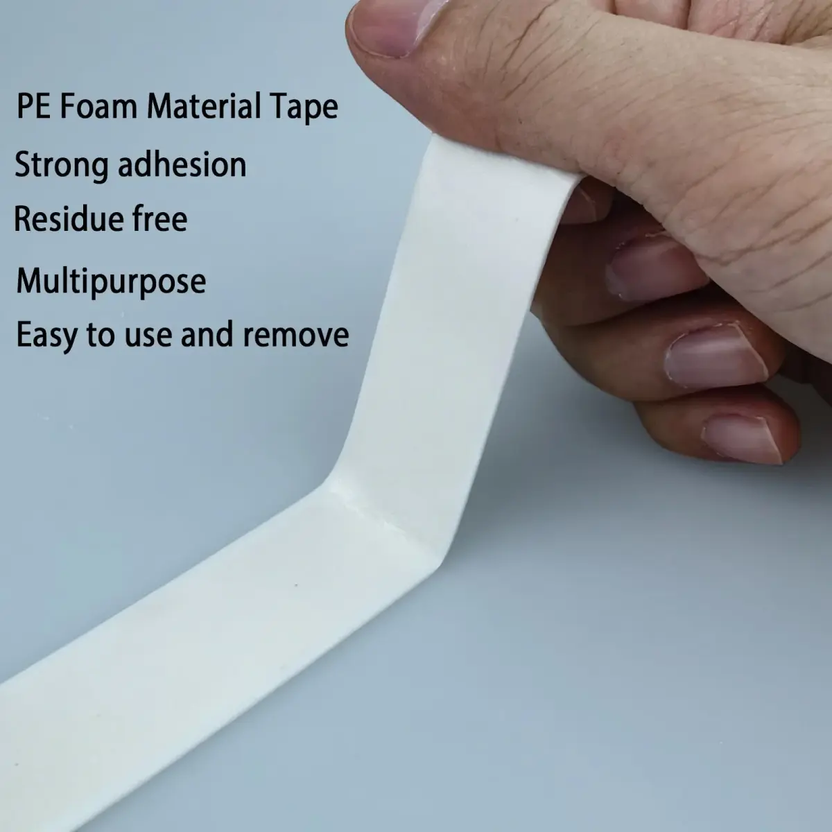 Hasaky 1600T Double Sided Tape 25mm (1in) x 5m (16.5ft) x 1.1mm Thick | Heavy Duty Waterproof Mounting Tape for Walls, Cars, and LED Strips - view 3