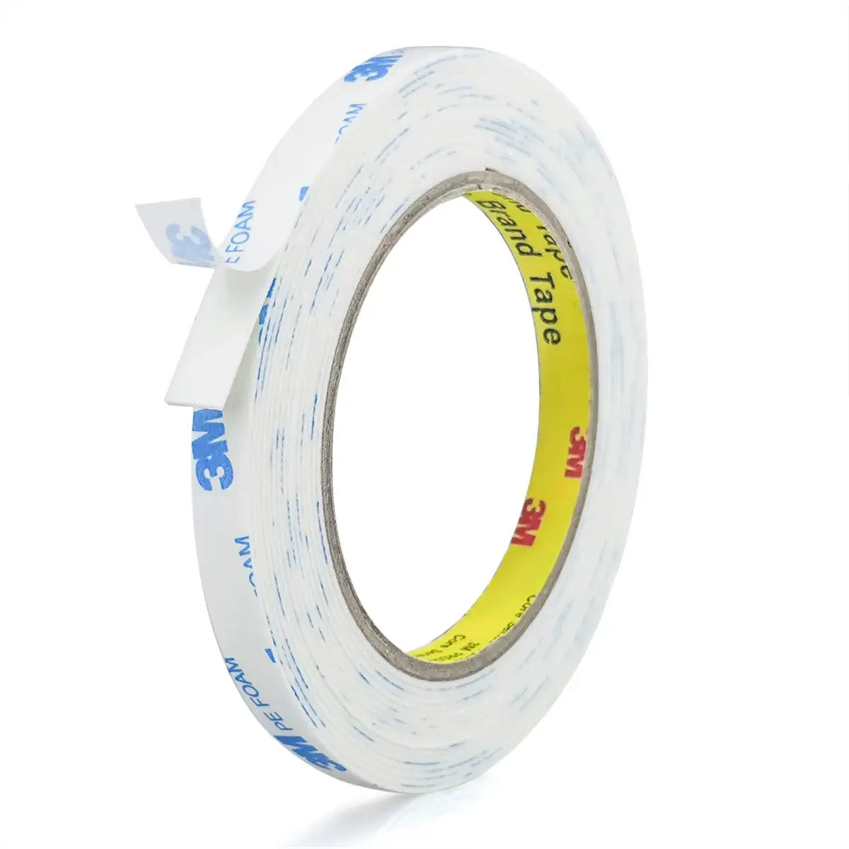 Hasaky 1.1mm Thick PE Foam Mounting Tape 10mm x 5m (0.39in x 16.5ft) | Heavy Duty Waterproof Adhesive for Walls - main product image