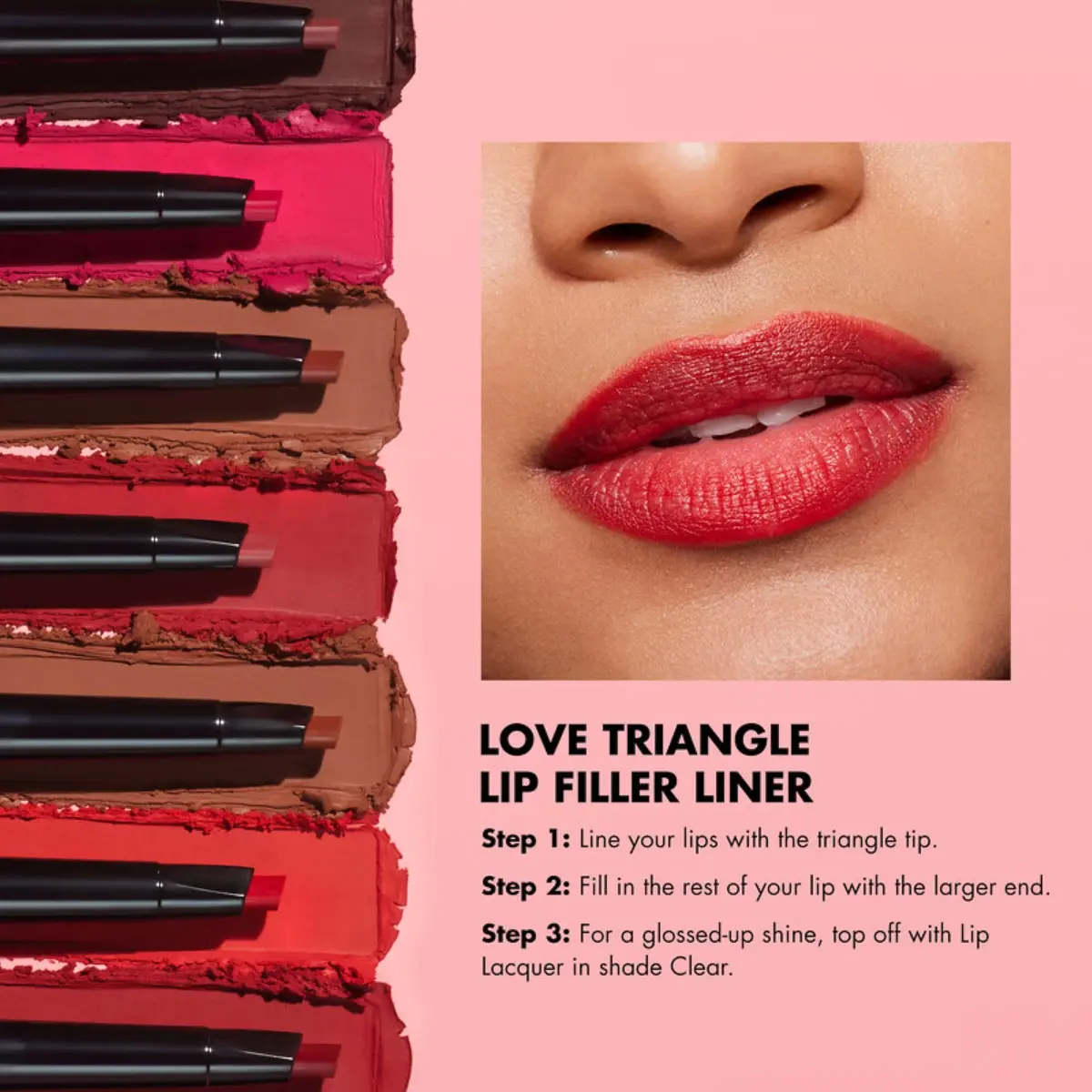 e.l.f. Love Triangle Lip Filler Liner Plum | Sculpt, Fill, Long-Lasting Intense Color - view 5