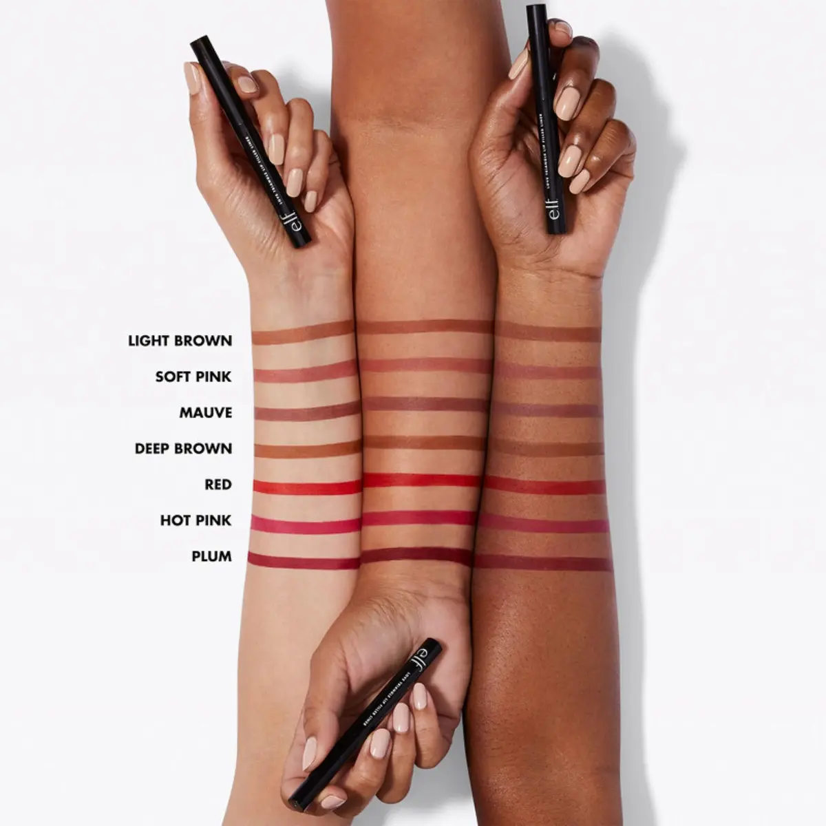 e.l.f. Love Triangle Lip Filler Liner Plum | Sculpt, Fill, Long-Lasting Intense Color - view 3