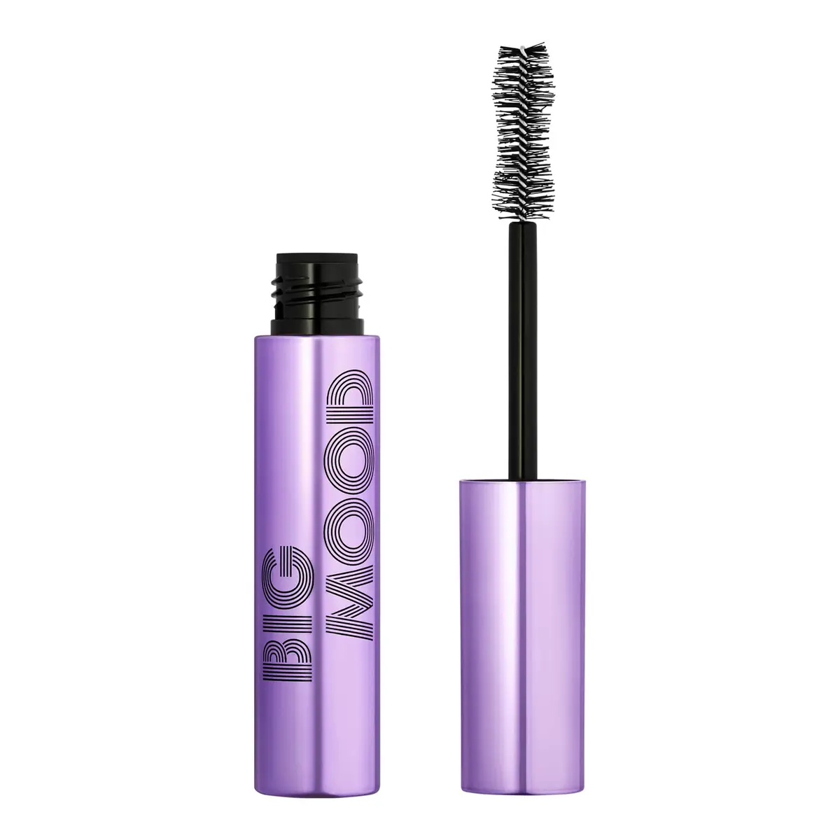 e.l.f. Big Mood Mega Volume & Lifting Mascara, Deep Brown 10ml (0.30 fl Oz) | Hourglass Brush for Bold, Lifted Lashes - main product image
