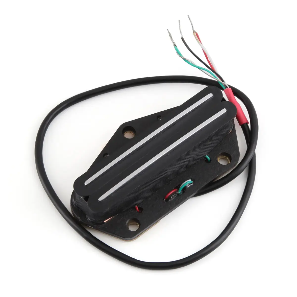 FLEOR Alnico 5 Dual Rail Humbucker Bridge Pickup 6-7K | Hot Rails for TL Style Electric Guitars - view 6