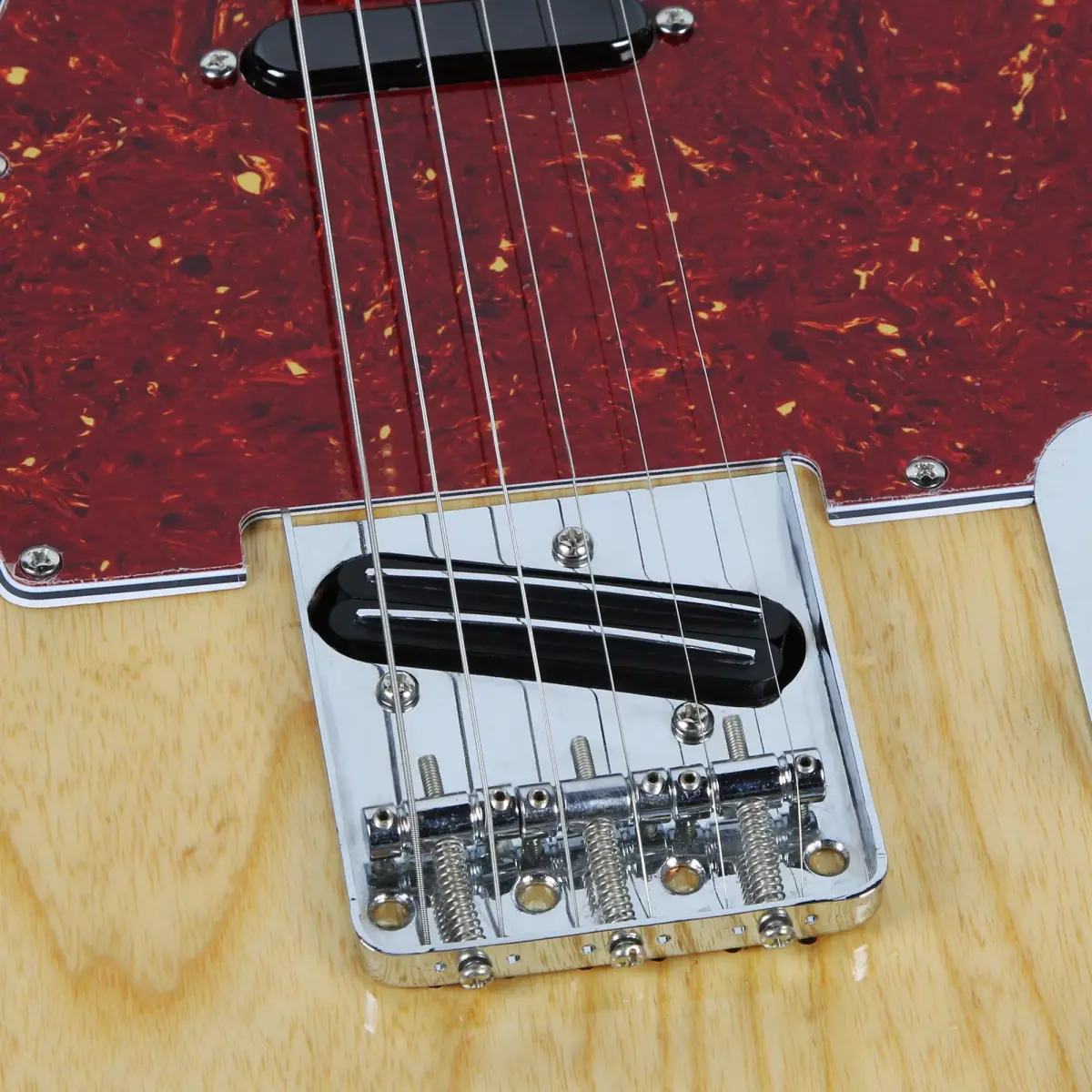 FLEOR Alnico 5 Dual Rail Humbucker Bridge Pickup 6-7K | Hot Rails for TL Style Electric Guitars - view 3