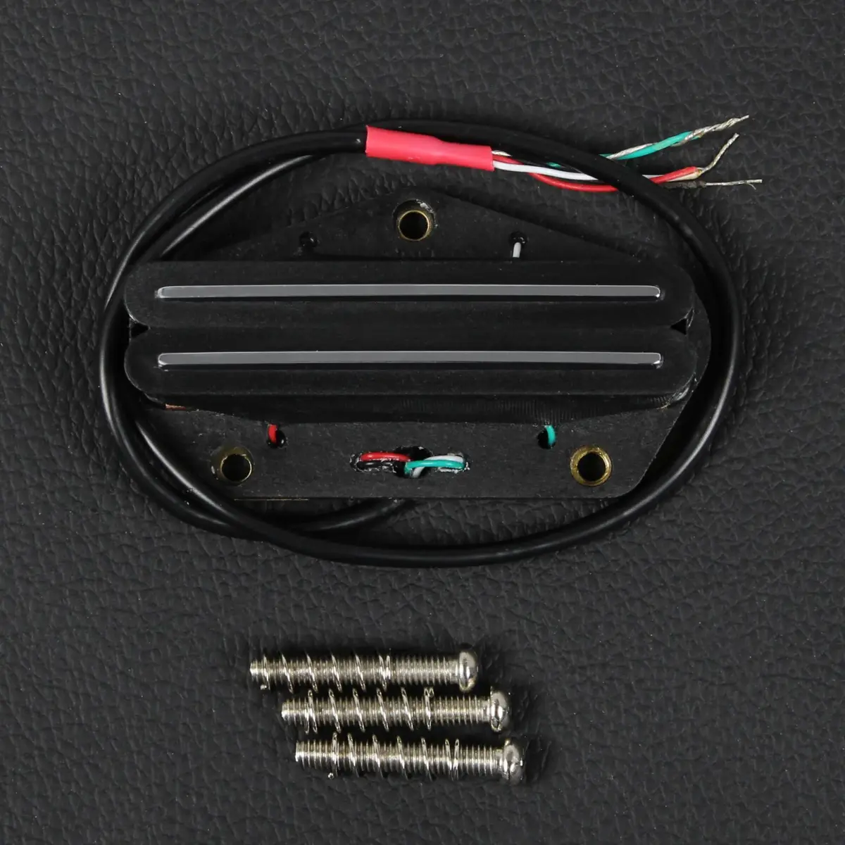 FLEOR Alnico 5 Dual Rail Humbucker Bridge Pickup 6-7K | Hot Rails for TL Style Electric Guitars - view 4
