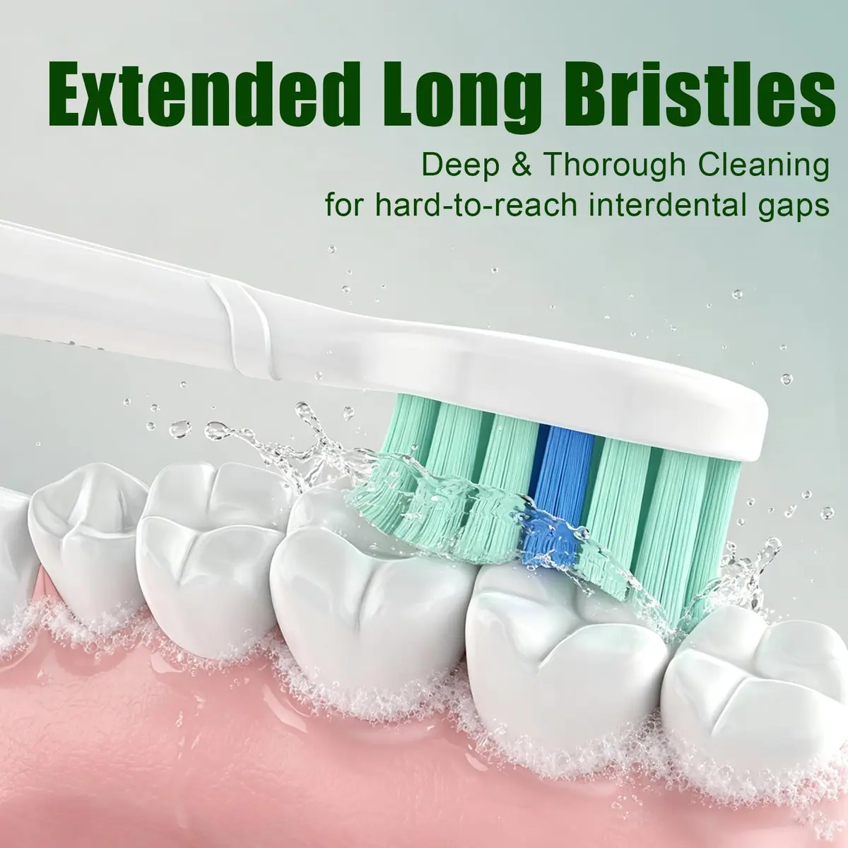 toptheway Toothbrush Replacement Heads Compatible with Philips Sonicare 10 Pack | Plaque Control & Gentle Bristles - view 5