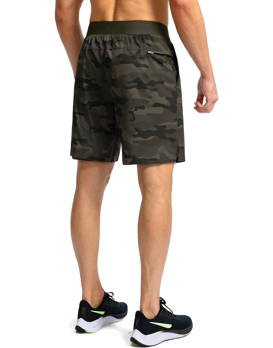 Soothfeel Men's Workout Athletic Shorts with 3 Pockets 7" Inseam | Lightweight, Quick-Drying, Multi-Sport Fit - view 5