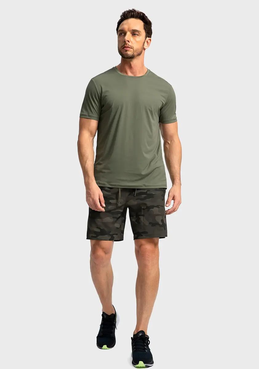 Soothfeel Men's Workout Athletic Shorts with 3 Pockets 7" Inseam | Lightweight, Quick-Drying, Multi-Sport Fit - view 7