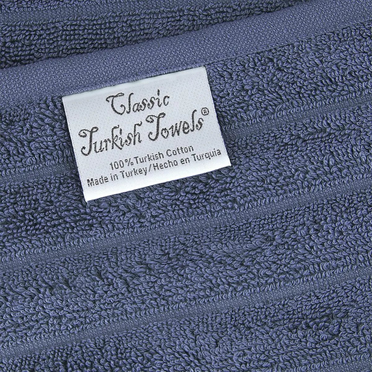 Classic Turkish Towels CTT - Premium 2 Piece Jumbo Bath Sheets 40"x65" | 100% Turkish Cotton Ultra Absorbent - view 4