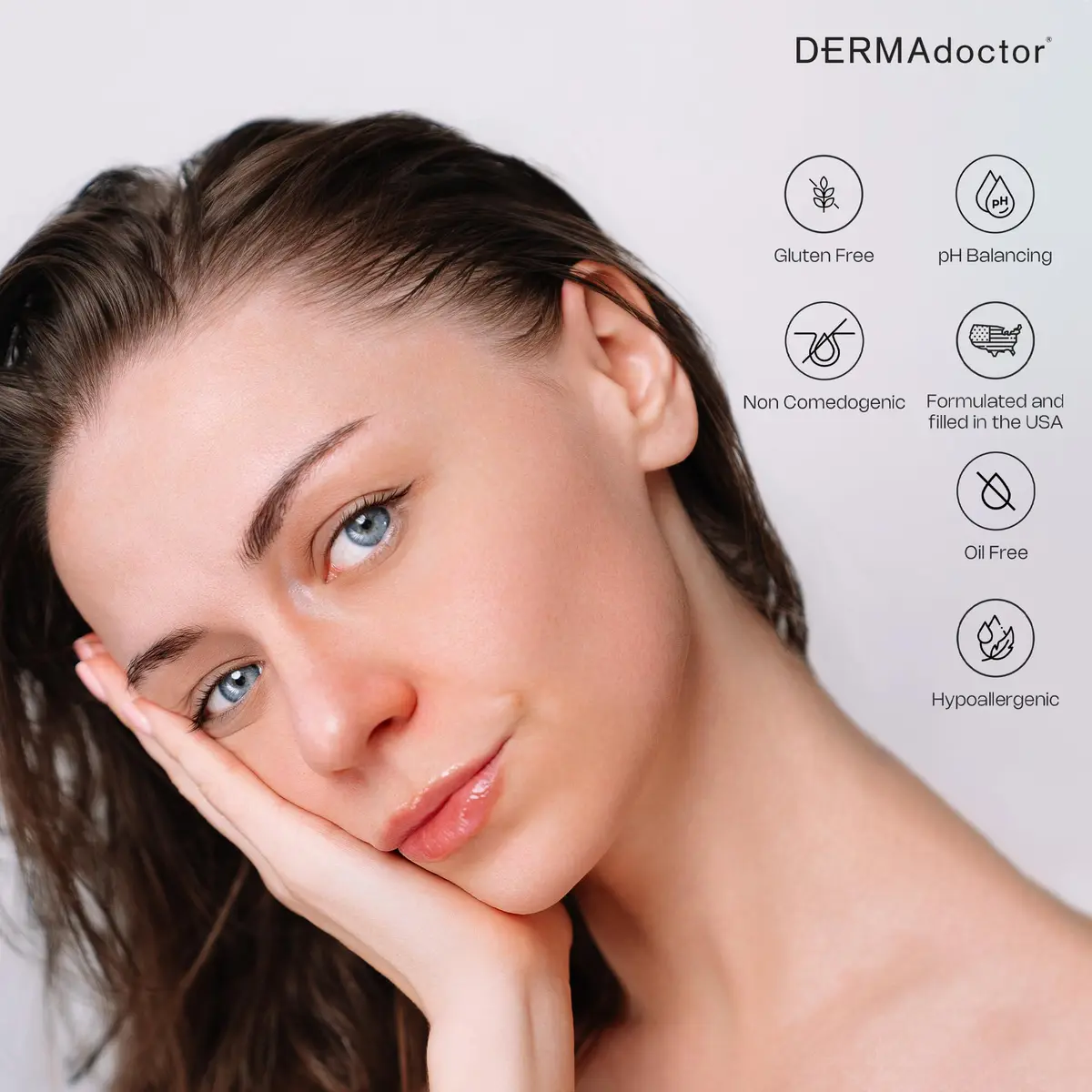 DERMAdoctor Picture Porefect Oil Free Moisturizer 1.69 oz | Copper Peptides for Oily Skin - view 8