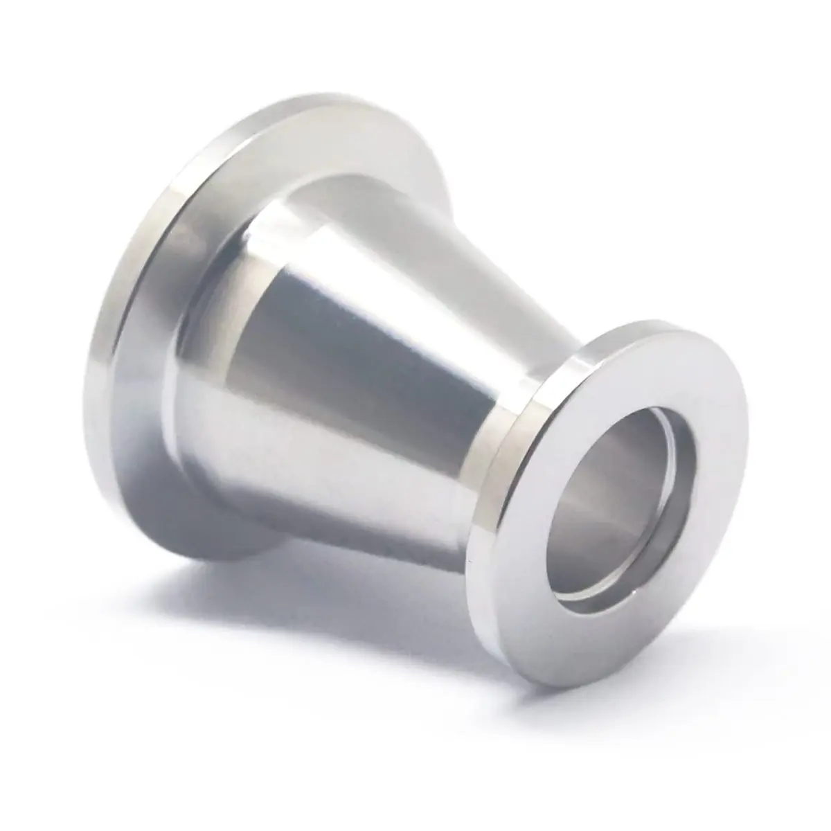 QMINOX SS304 Vacuum Conical Reducer KF adaptor fittings KF-25 to KF-16 | Stainless Steel Vacuum Fitting with KF25 to KF16 Flange - view 5