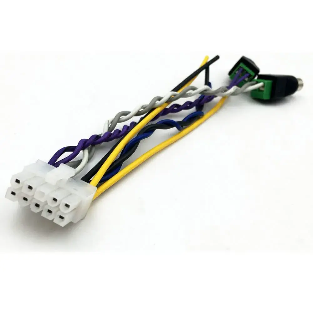 LIZAPUS 10-Pin Power Harness Plug with RCA 15cm (5.9 inches) | Compatible with Pioneer Subwoofers - view 6