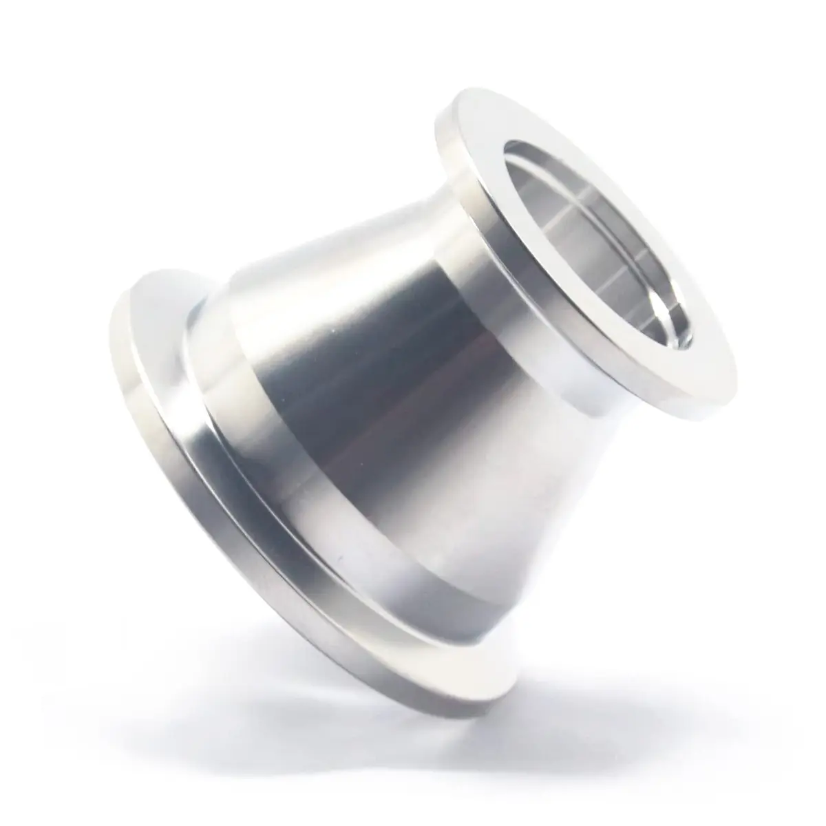 QMINOX SS304 Vacuum Conical Reducer KF adaptor fittings KF-40 to KF-25 | Stainless Steel Vacuum Fitting - view 6