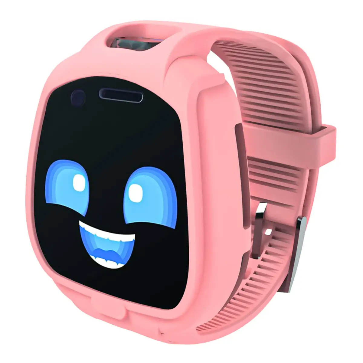 Polyjoy Pink Silicone Sport Band with Case for Little Tikes Tobi 1 2 Robot Smartwatch | 22mm Width - main product image
