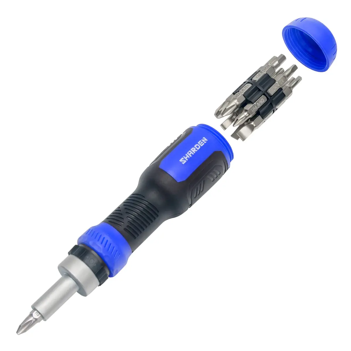 Sharden 13-in-1 Ratcheting Screwdriver Set | Multi Bit, Compact & Durable, Ideal for Professionals & Home Use - main product image