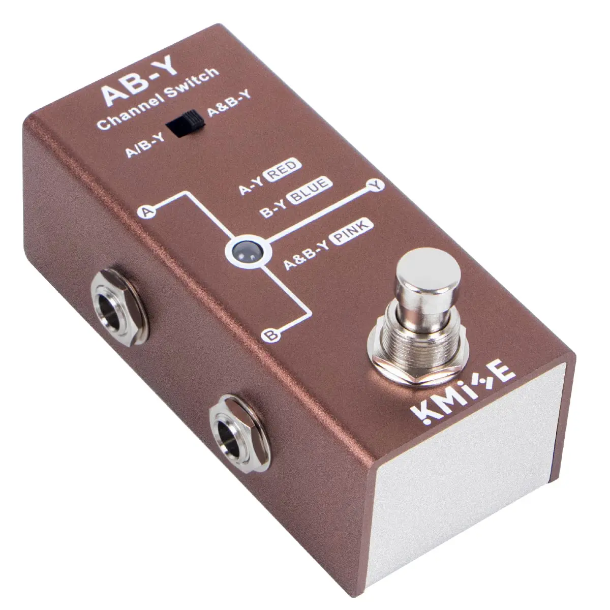 lotmusic ABY Electric Guitar Effects Pedal True Bypass Mini Stompbox | Analog Chorus for Signal Switching - view 2