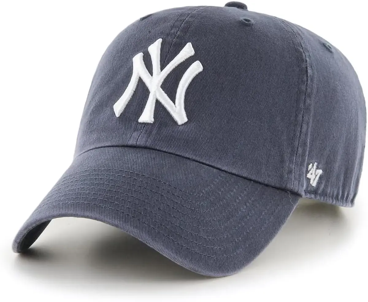 '47 MLB Vintage Navy Clean Up Adjustable Hat | Officially Licensed New York Yankees Cap (One Size) - main product image