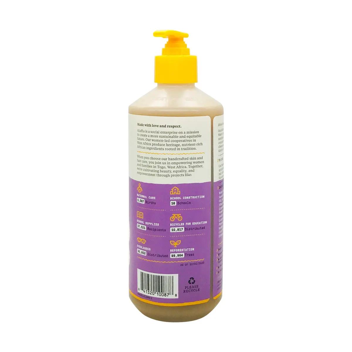 Alaffia Babies and Kids Shampoo and Body Wash 16 Fl Oz | Gentle, Calming Support for Soft Hair & Skin - view 5