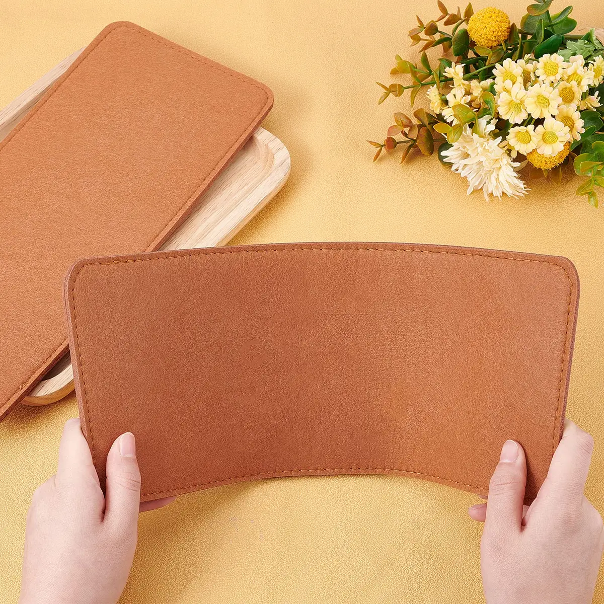 PH PandaHall Handbag Base Shaper 12x5" Felt Bag Bottom Support 6mm Thick | Protect & Shape Your Purse - view 6