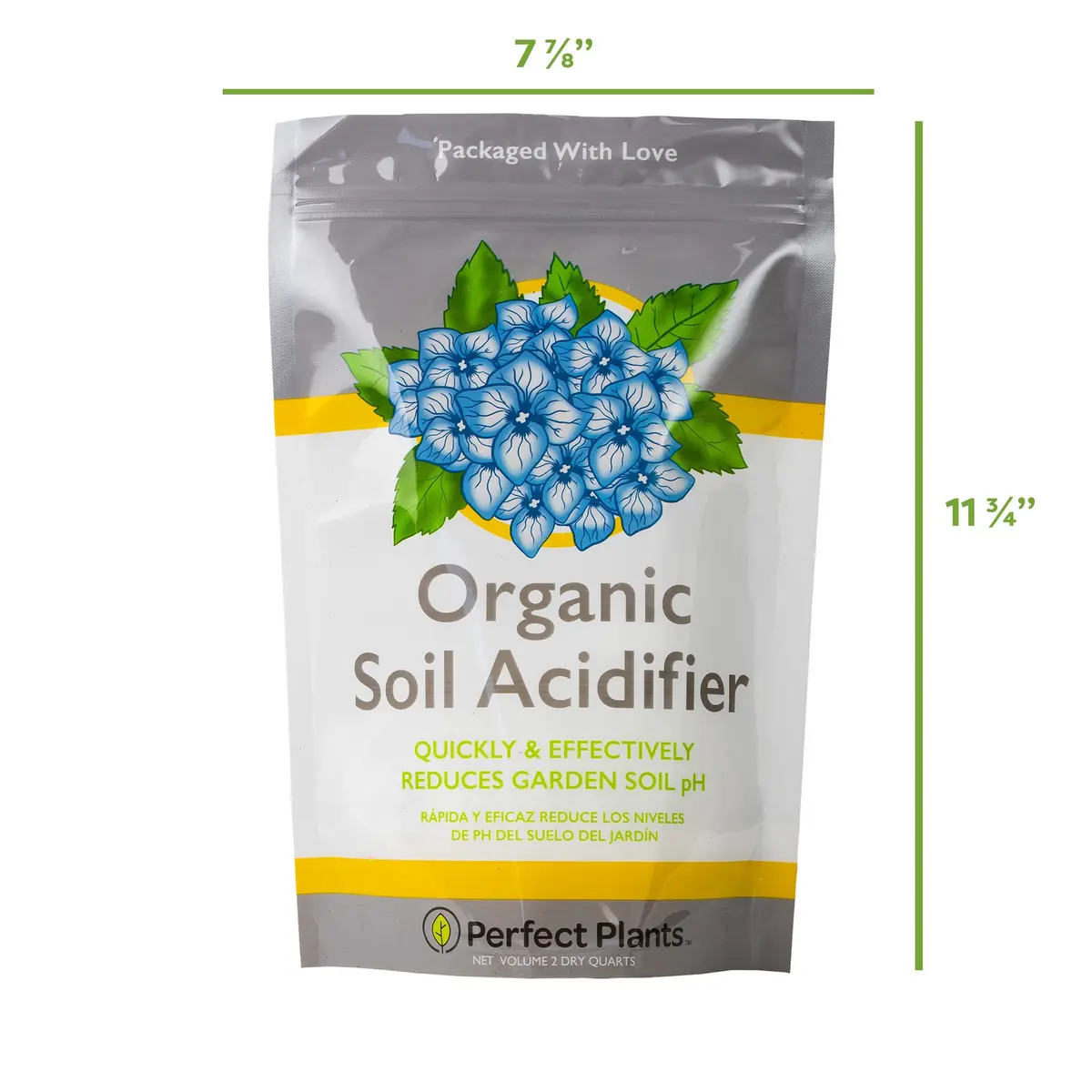 Perfect Plants Organic Soil Acidifier 2 qt | Elemental Sulfur Granules for pH Balance - view 6