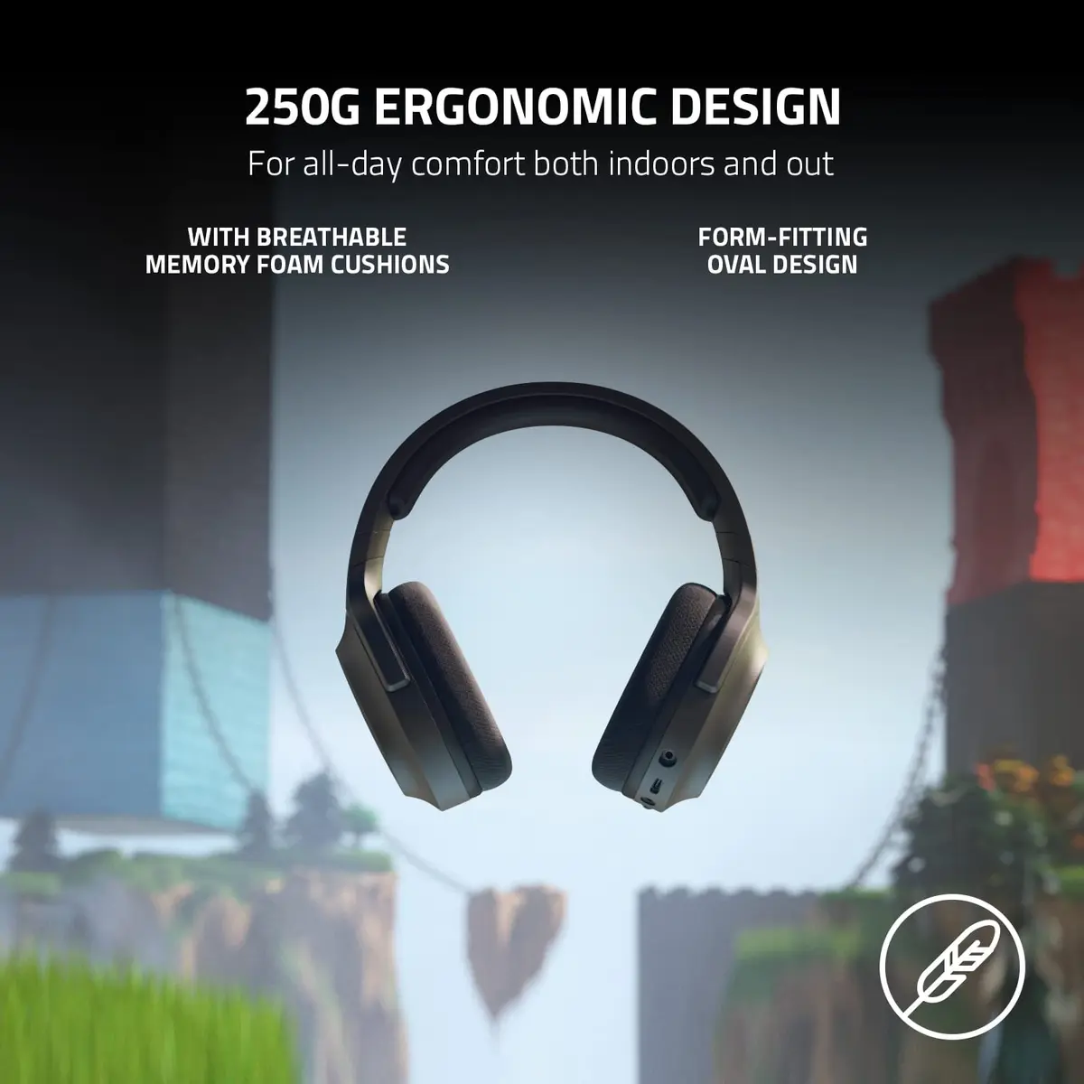Razer Barracuda X Wireless Gaming & Mobile Headset | Versatile, Lightweight, 50 Hr Battery - view 3
