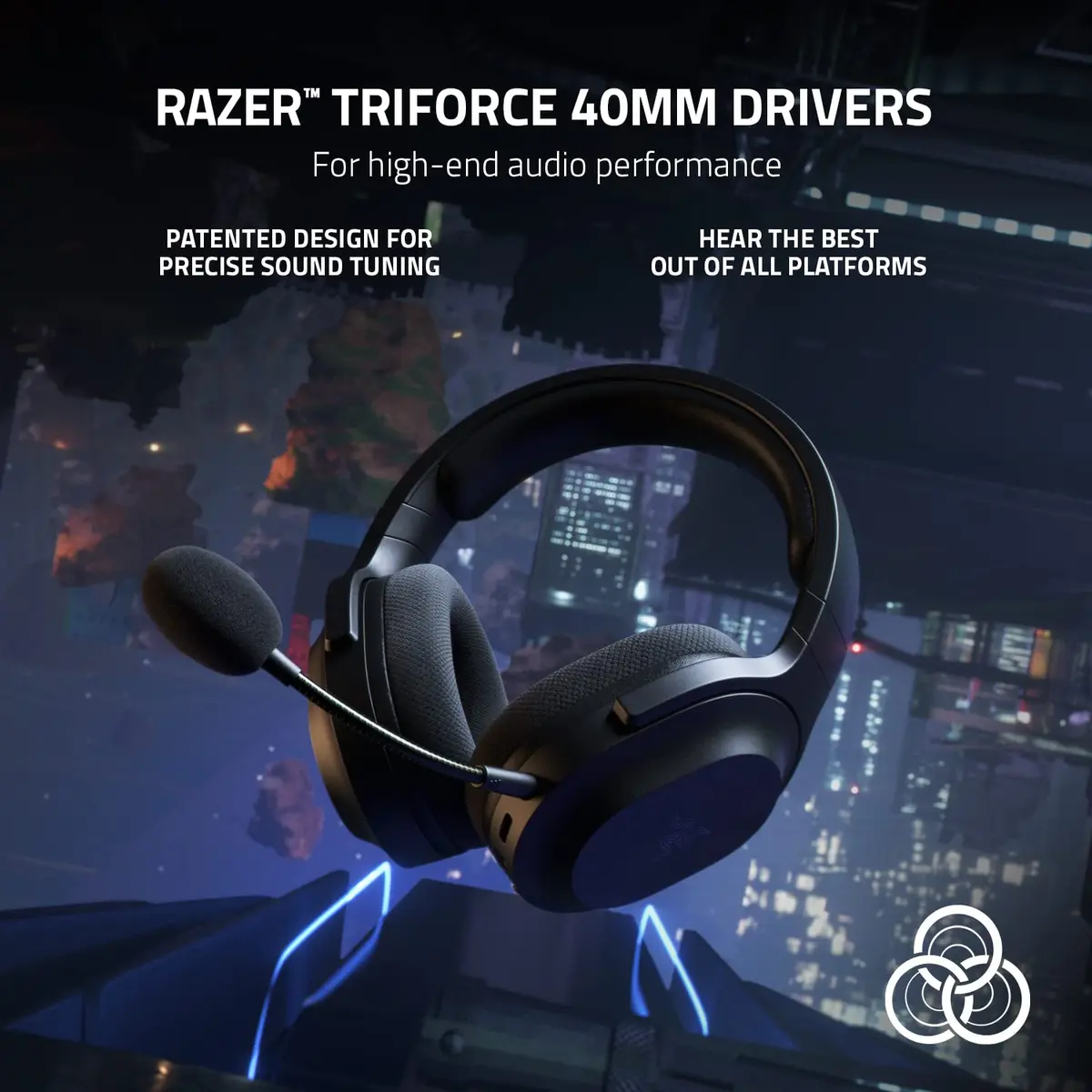 Razer Barracuda X Wireless Gaming & Mobile Headset | Versatile, Lightweight, 50 Hr Battery - view 4