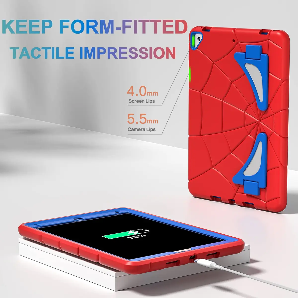 Nitupai iPad 9th/8th/7th Gen 10.2 inch Rugged Case | Shockproof & Double Kickstand - view 5