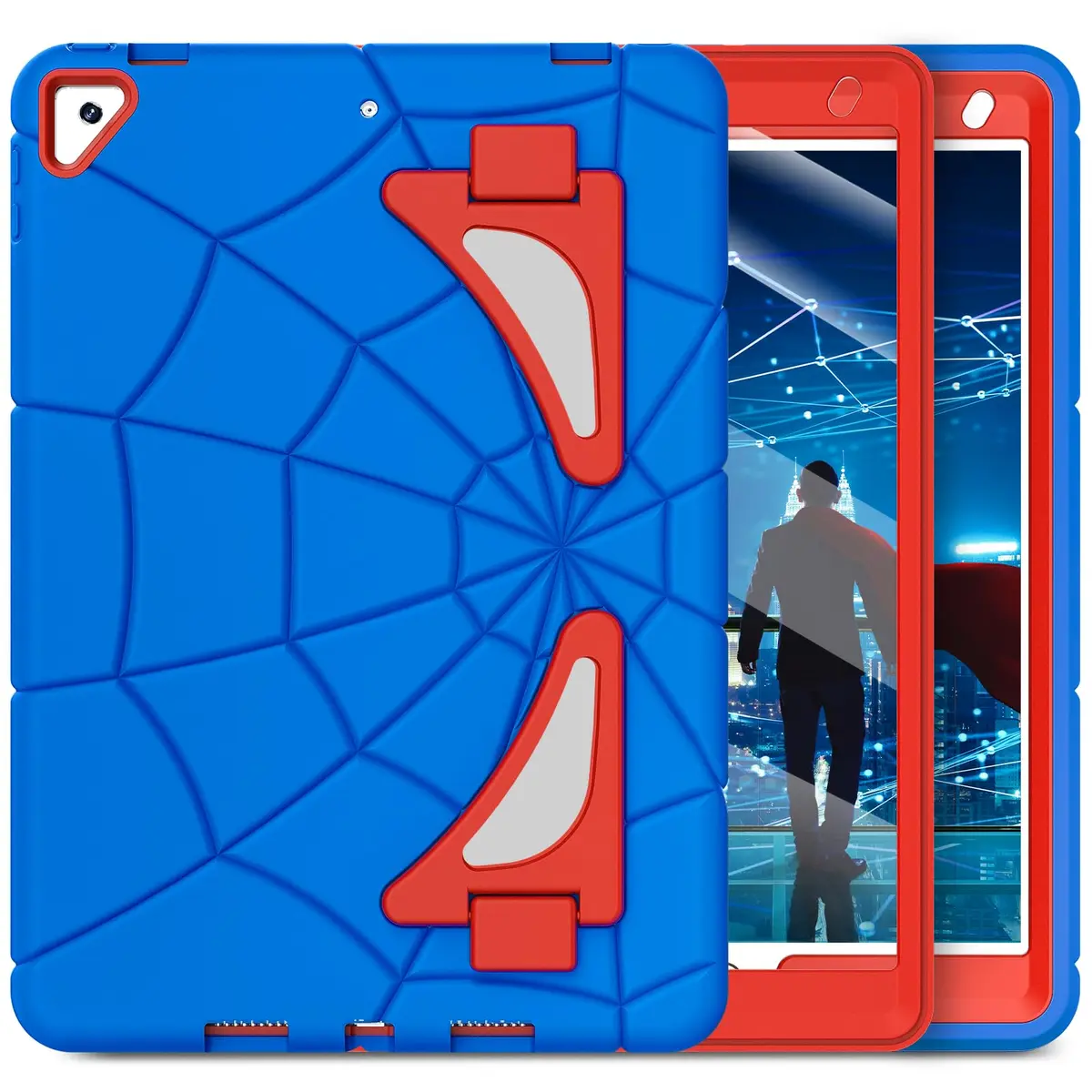Nitupai iPad 9th/8th/7th Gen Case 10.2" Shockproof Rugged Cover with Kickstand - main product image