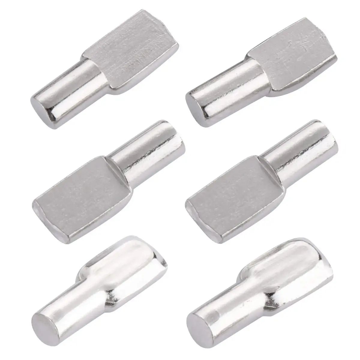 Tbestmax 5mm Spoon Shape Shelf Pins, 240 Count | Stainless Steel Cabinet Furniture Support Pegs - view 4