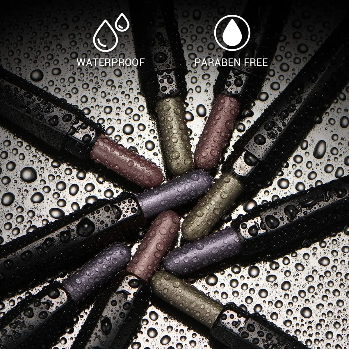 LUXAZA Cream Eyeshadow Stick Set Olive Plum Mauve 3 Pcs | Waterproof & Blendable - view 5