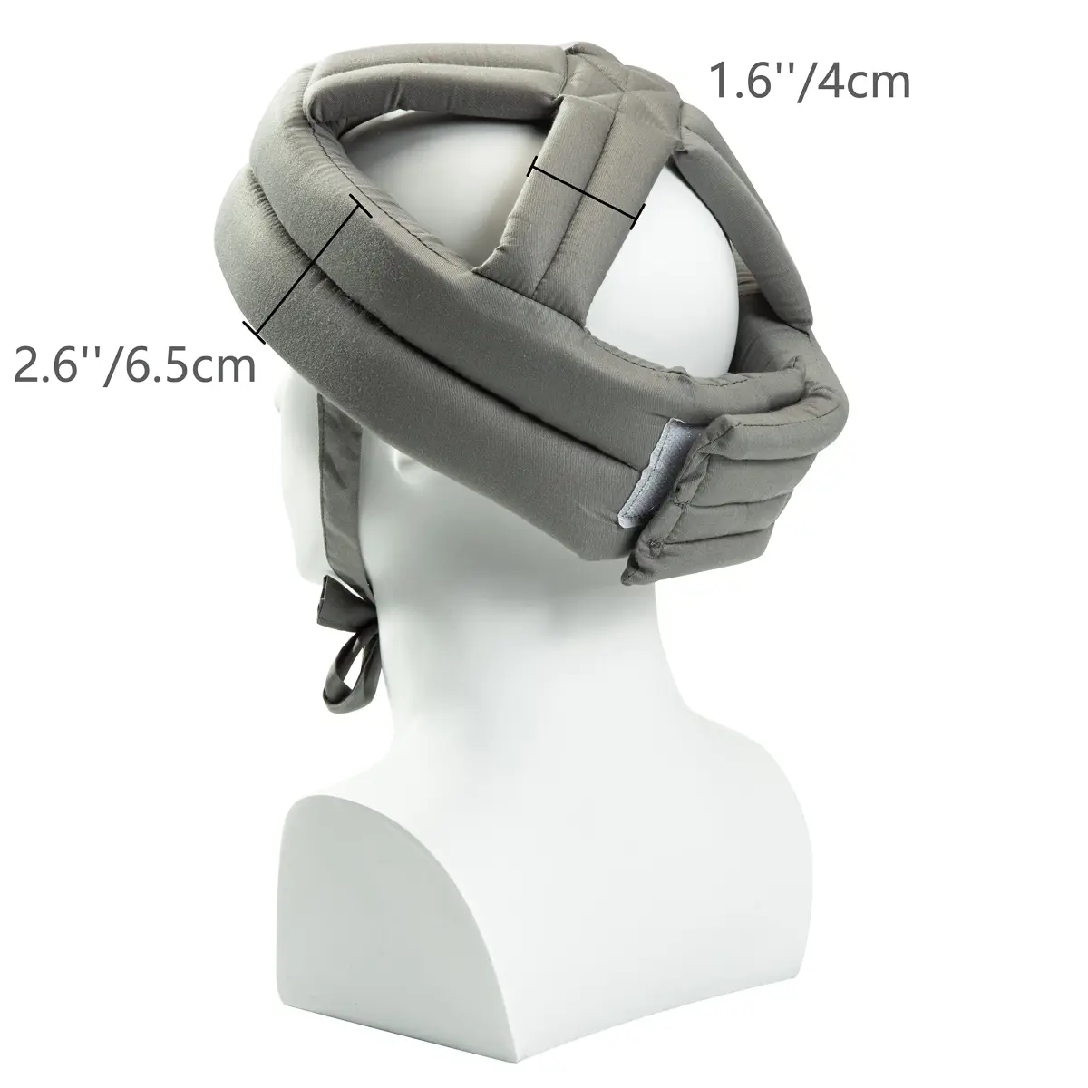 Cepairng Soft Protective Helmet for Elderly Youth Adult Sizing, Seniors Head Protector Fall Protection Hat Cap, Elder Safety Products Protect Head Injury in Falls, for Home Gardening Walking 50-65cm - view 6