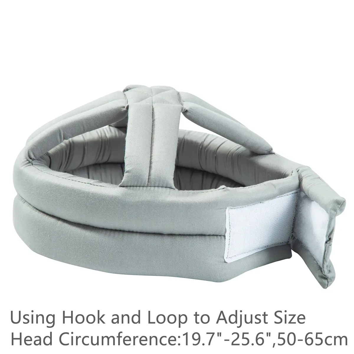 Cepairng Soft Protective Helmet for Elderly Youth Adult Sizing, Seniors Head Protector Fall Protection Hat Cap, Elder Safety Products Protect Head Injury in Falls, for Home Gardening Walking 50-65cm - view 3