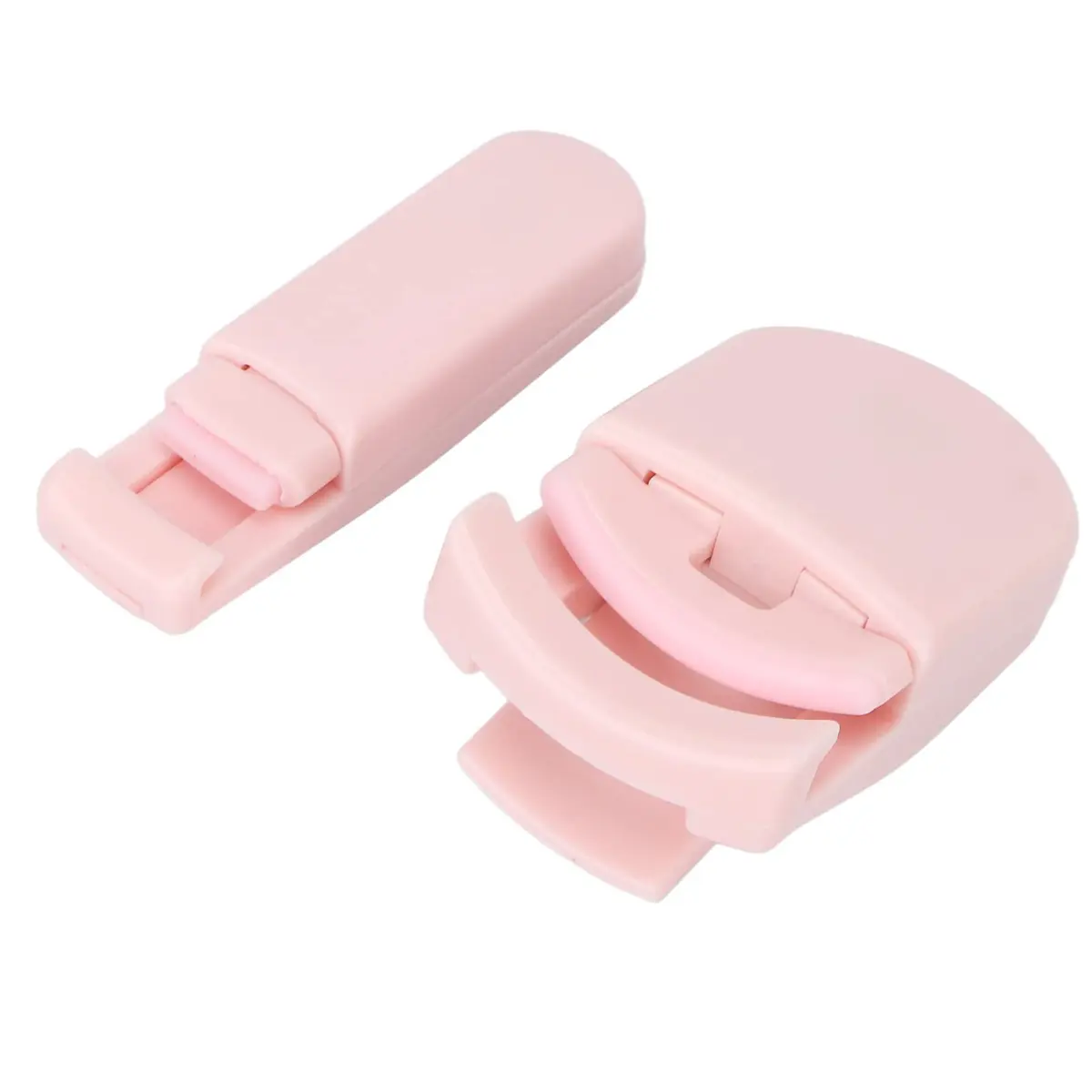 Dioche Cute Eyelash Curler Set with Wide Angle & Corner Curlers, Pink | Portable Makeup Tool - view 2