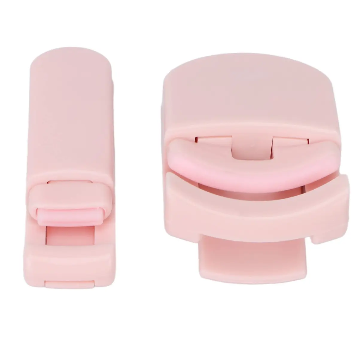Dioche Cute Eyelash Curler Set with Wide Angle & Corner Curlers, Pink | Portable Makeup Tool - view 3
