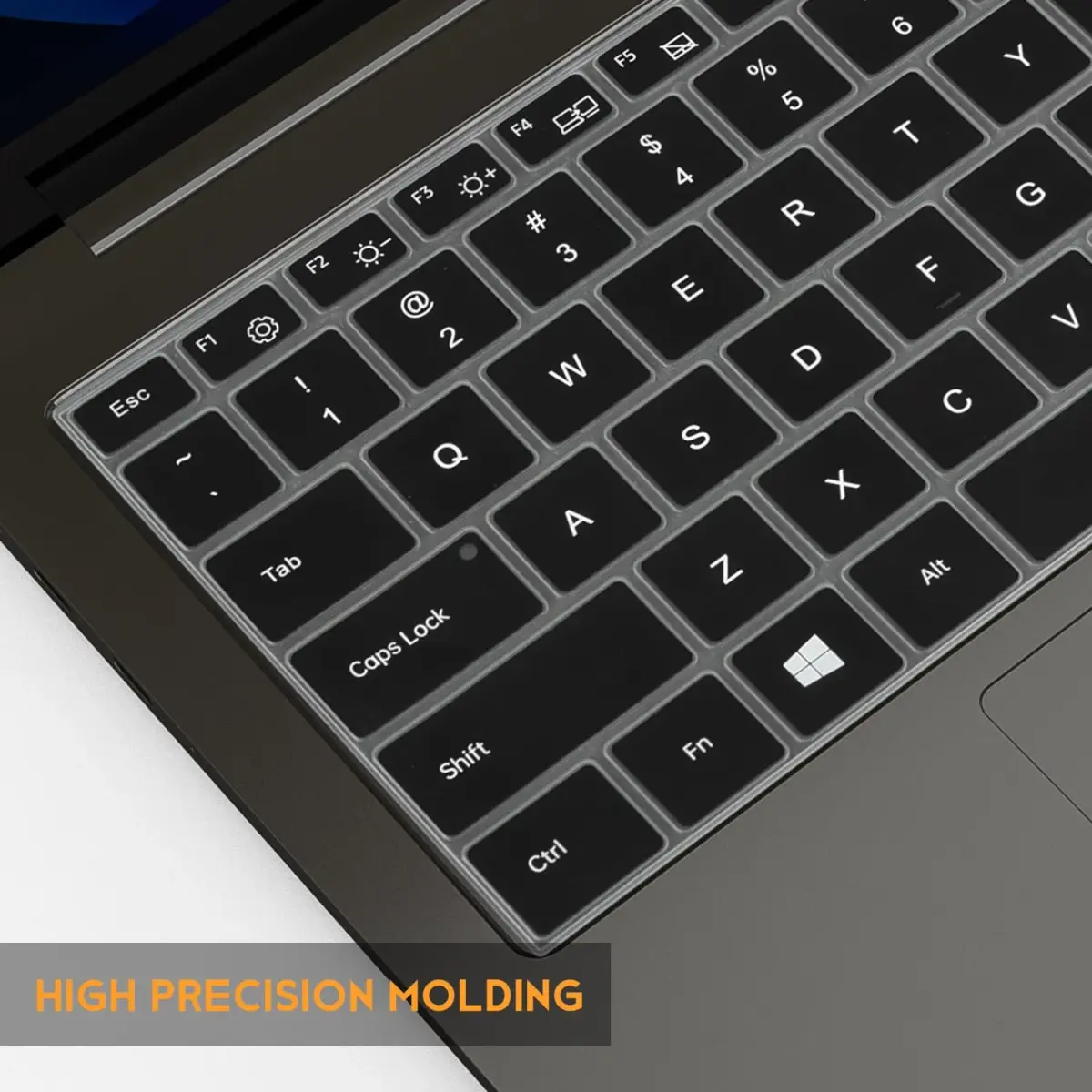 CaseBuy Black Silicone Keyboard Cover for Samsung Galaxy Book 5/4/3 15.6" & 16" | US Keyboard Layout Protector - view 5