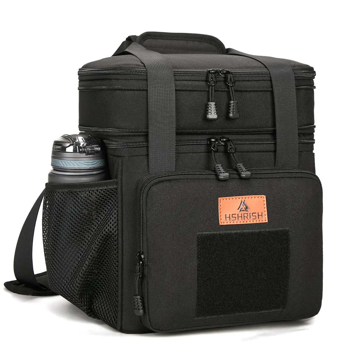 HSHRISH Expandable Lunch Box for Men Large Capacity Waterproof Insulated Bag 15L - main product image