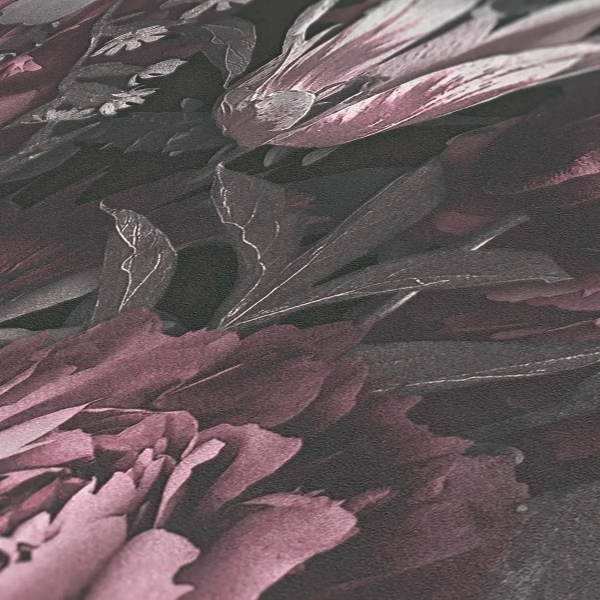 A.S. Création PintWalls Floral Wallpaper 10.05 x 0.53 m | Pink Grey Black Roses in Germany - view 7