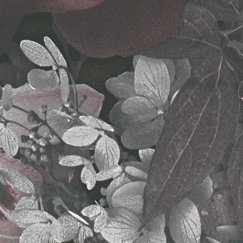 A.S. Création PintWalls Floral Wallpaper 10.05 x 0.53 m | Pink Grey Black Roses in Germany - view 3