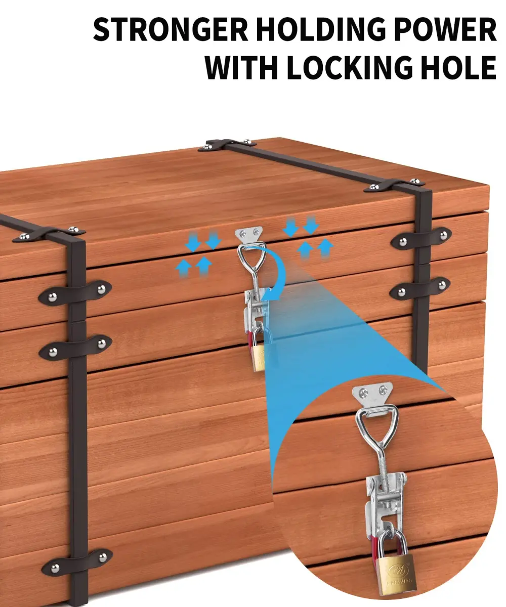 Vicuna R 4003 Heavy Duty Toggle Latch Clamp 2 Pack | 1320 Lbs Holding Capacity - view 6