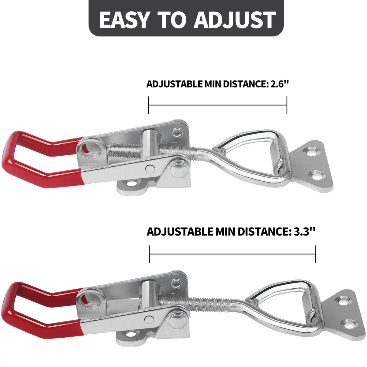 Vicuna R 4003 Heavy Duty Toggle Latch Clamp 2 Pack | 1320 Lbs Holding Capacity - view 2